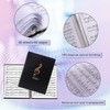 Roosea Music Folder A4 Music Folder for Music Sheets Music