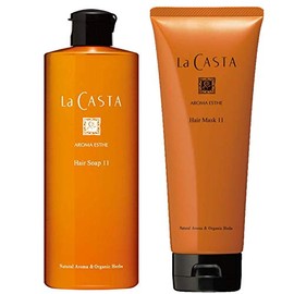 La Casta Aroma Beauty Hair Soap 11 10.1 fl oz (300 ml) + Hair Mask 11 8.1 oz (230 g)