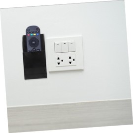 Operitacx 5pcs Remote Control Wall Bracket Remote Wall Mount Ceiling Fan Remote Holder Remote Wall Case Wall Mounted Holder Living Room Reusable Wall Holder Remote Container Charging Stand