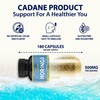 Cadane Moringa Extract Capsules, 6 Months Supply with Ashwagandha Root,