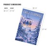 Lantern Press 1000 Piece Jigsaw Puzzle, Chill on The Uphill,