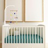 Mobile holder, mobile holder, changing table, playpen or baby bed,