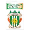 Limerick County Ireland Irish Car Bumper Sticker/Decal