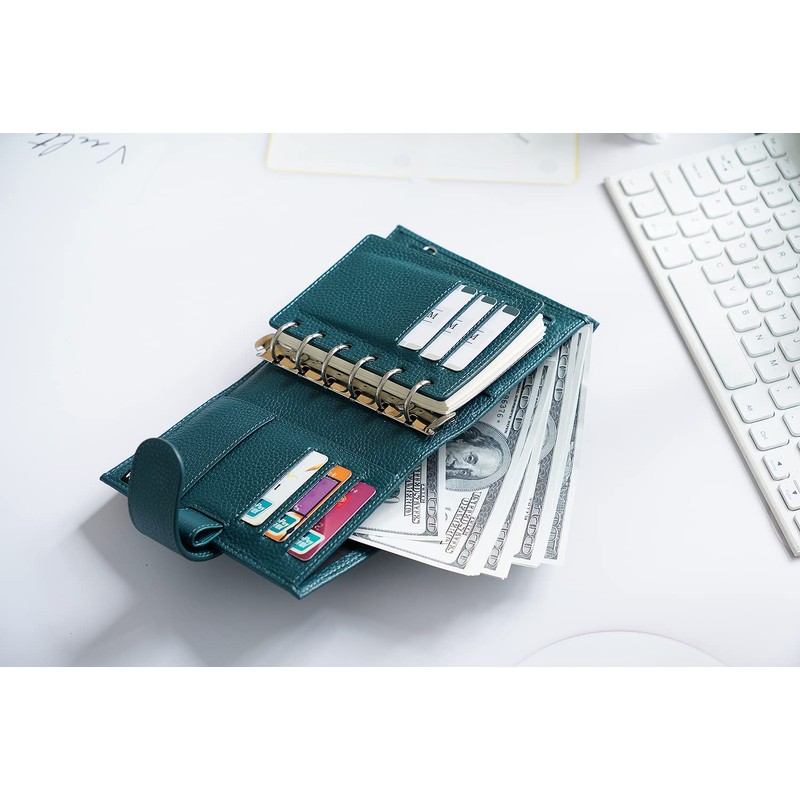 Moterm Pocket Regular Rings Planner - Genuine Leather Binder Organiser