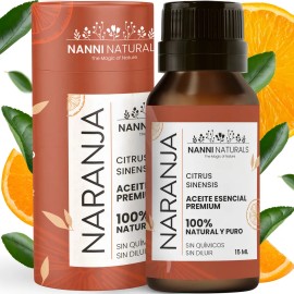 Aceite Esencial De Naranja Puro 15ml Para Difusor Y Aroma
