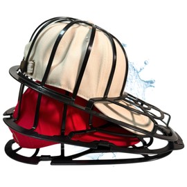 Cap Washer Hat Retains Shape Washing Machine Baseball Cap Washer for Adults and Kids (Black (2 Pieces Washable)