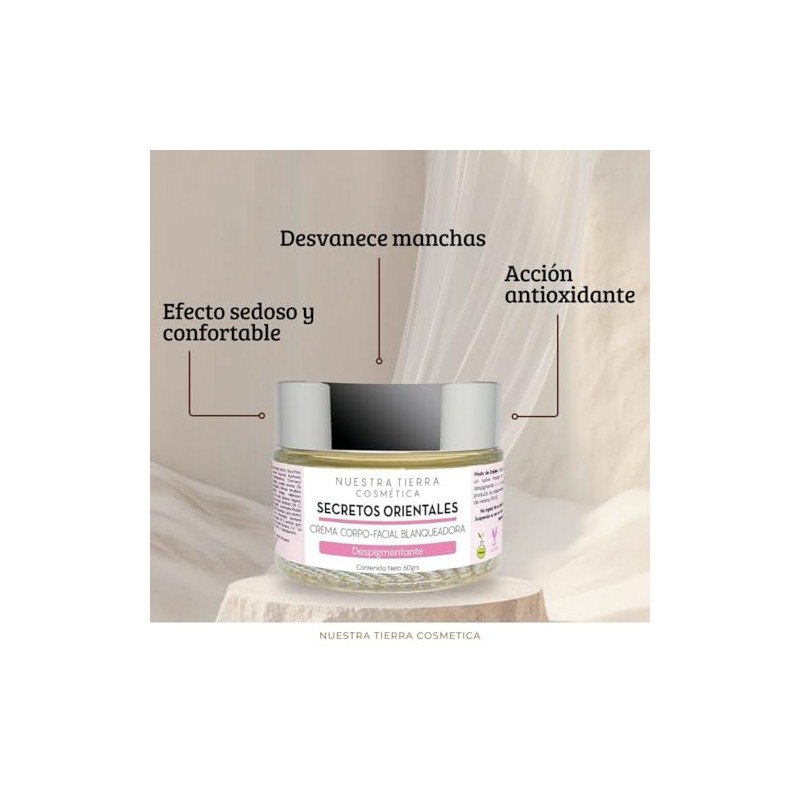 Crema Blanqueadora Kójico Arbutina 60grs