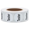 Hybsk Sample Seal Tester Sample Seal Test Labels Round Cosmetics