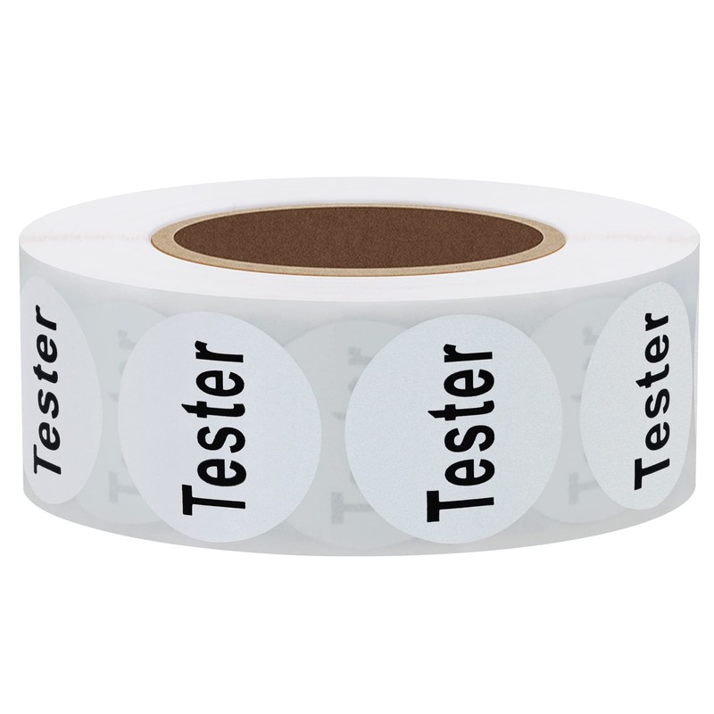 Hybsk Sample Seal Tester Sample Seal Test Labels Round Cosmetics
