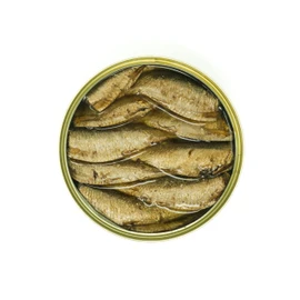 Sprats Riga Smoked (12 Pack) Gold Star 5.6 oz Tins in Vegetable Oil Product of Latvia, Kosher