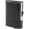 Gattaro Credit Card Case, Aluminum Card Holder, Italian Leather, c-secure,