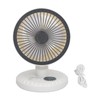 Small USB Desk Fan Silent Strong Wind Efficient 3 Speeds