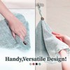 myHomeBody Hand Towels for Bathroom, Kitchen Hand Towels with Hanging