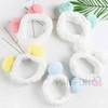 Funny Bear Microfiber Women's Face Washing Headband Bear Face Washing Headband - Random 3ea