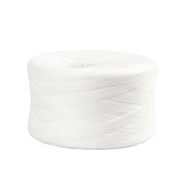 Paper Raffia Raffia, L 100 m, W 7-8 mm White White