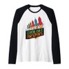 Countdown to Launch Model Rocket Building Hobby Raglan Baseball Tee