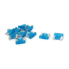 uxcell Auto Car SUV Boat Blade Fuses Blue 15A 32V 10Pcs