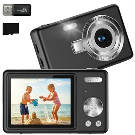 Digital Camera 44MP 1080P Vlogging Camera for Boys Girls