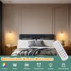 Shenmoyl Battery Operated Pendant Light 5000mAh Rechargeable Chandelier with Remote