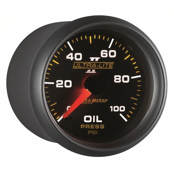 Auto Meter 4921 Ultra-Lite II Oil Pressure Gauge 2.3125 in.