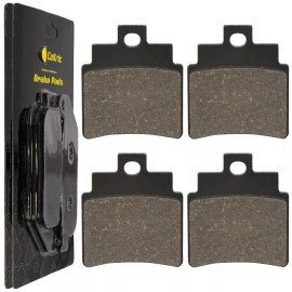 Caltric Rear Brake Pads for Kymco  Mxu 250 2004 2005 2006 2007-2010 / 45105-KKC4-305