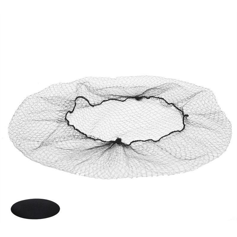 144pcs Hairnet Nylon Disposable Wig Cap Breathable Hair Mesh Net