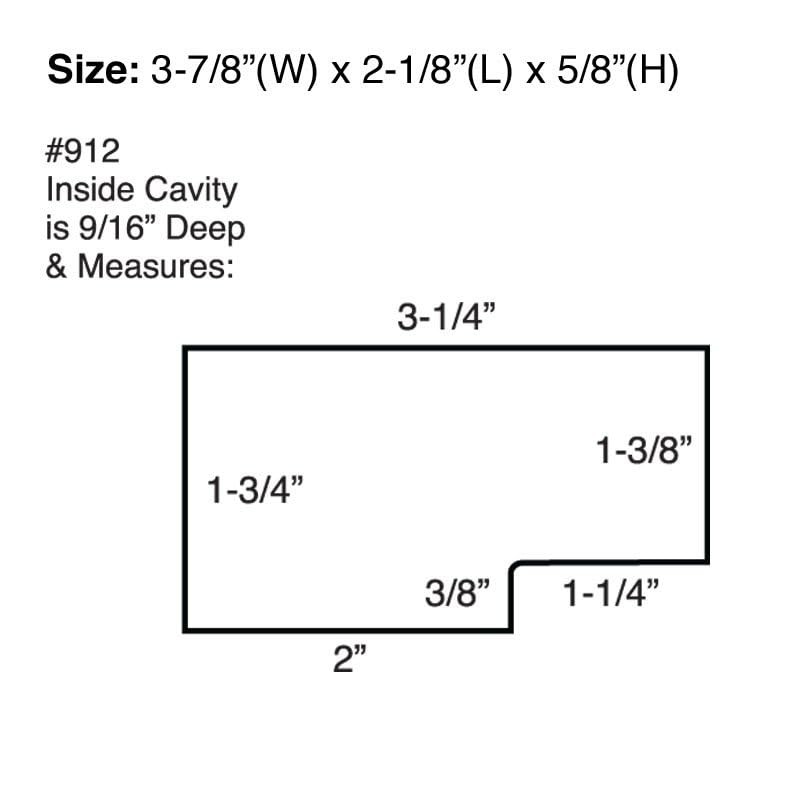 Lucky Line Extra Large Magnetic Key hider Case Key Holder