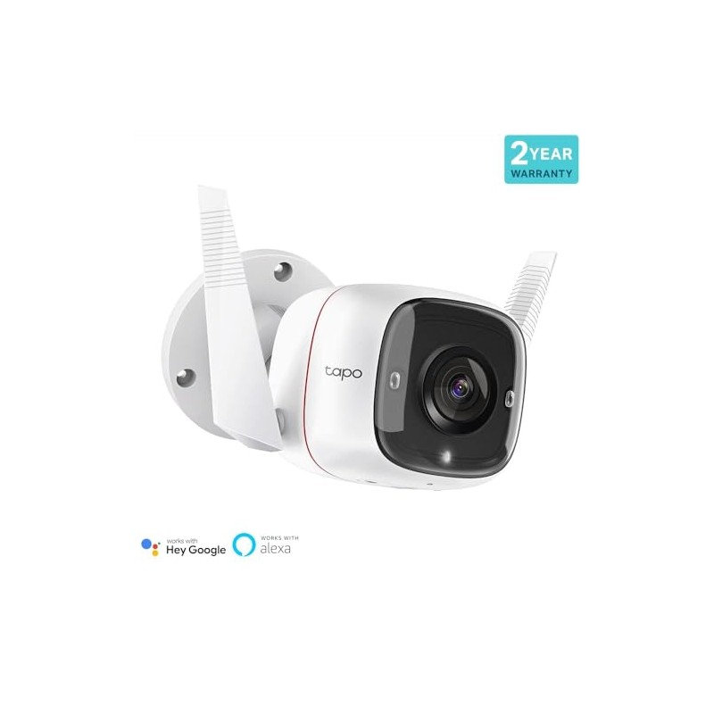 Tapo Tapo TC65 2K Security Camera Outdoor Wireless & Wired,