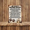 MY DOG'S BEDTIME PRAYER RETRO STYLE METAL TIN SIGN/PLAQUE (SHIH