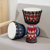 8 Inch Portable African Drum Djembe Hand Drum with Colorful