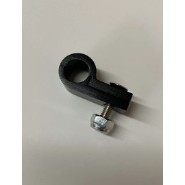 Fasster T160 Billet Aluminum Brake Single Line Clamps 4.8mm ID Black Sets of 4