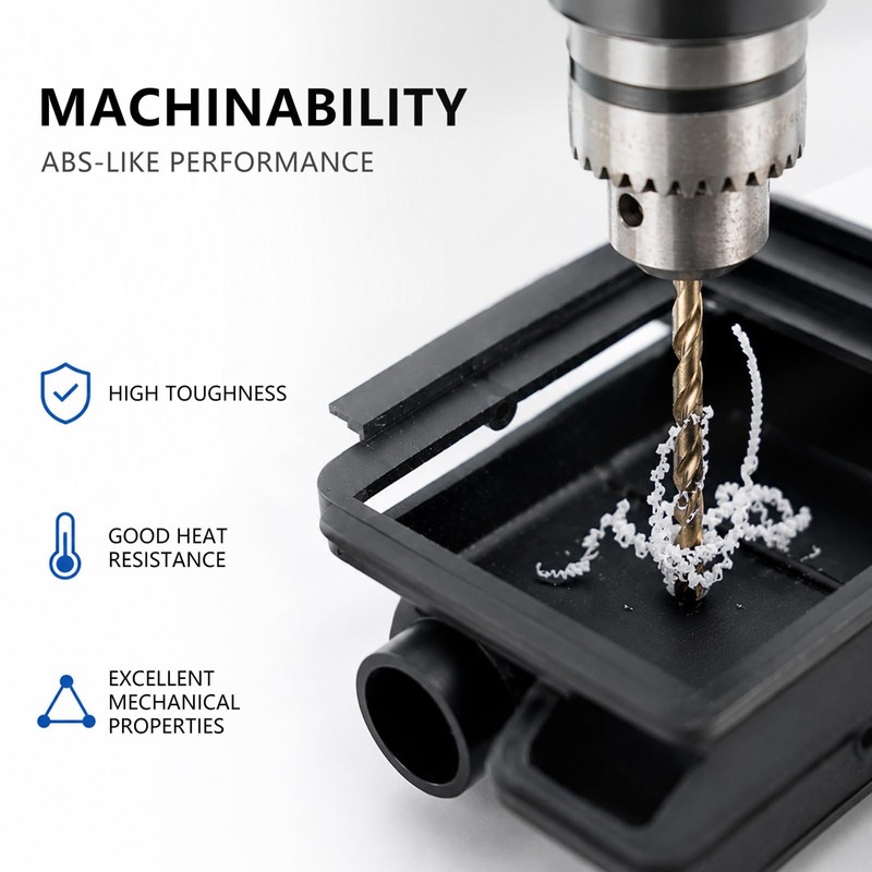 Cretbee 3D Printer Resin, High Toughness Engineering Resin, 405nm UV-Curing,
