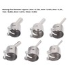 6Pcs 850 Heat Gun Nozzle Kit Aluminum Alloy 3 4