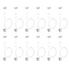 Adjustable Picture Rail Hanging System Square Hooks , 5 ft