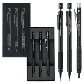 Pentel - Juego de 3 lápices para dibujar 60º aniversario, limitado, 0.5 mm, PGANAST