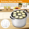 Canner Rack Stainless Steel Canning Rack. Holds 8 Pint or