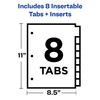 AVE11122 - WorkSaver Big Tab Dividers