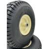 Set of 2-15x6.00-6 Beige Cub Replacement Wheel - Fits 3/4