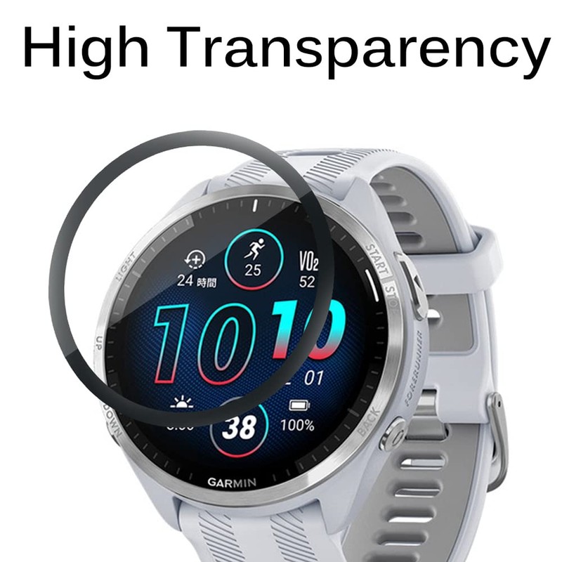 Miimall [3 Pack] Compatible with Garmin Forerunner 965 Screen Protector,