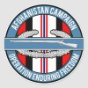 U. S. COAST GUARD 4" X 4" logo. Self-Stick Vinyl.