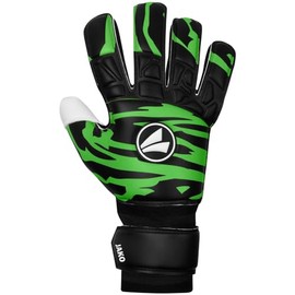 JAKO Animal Supersoft RC 2593 Goalkeeper Gloves Black/Neon Green 8.5