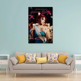 Chappell Roan The Rise And Fall Ofa Midwest Princess Album Poster Canvas Decorative Painting Modern Aesthetic Decorative Painting Bedroom Living Room Art Poster 12x18inch(30x45cm) Unframe-style