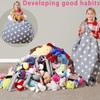 Toy Storage Bag, Children's Bean Bag Sofa, Cuddly Toy Storage