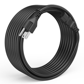 AC in Power Cord Cable Plug Lead Compatible with Yamaha EMX5014 EMX5014C 14-Input Powered Mixer 01V 01V96 V2 01V96VCM TF Series TF3 24 Channel Digital Mixer Console TASCAM Audio Interface