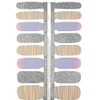 MY NAILS Nagelfolie - Kunterbunt - Muster / Glitzer