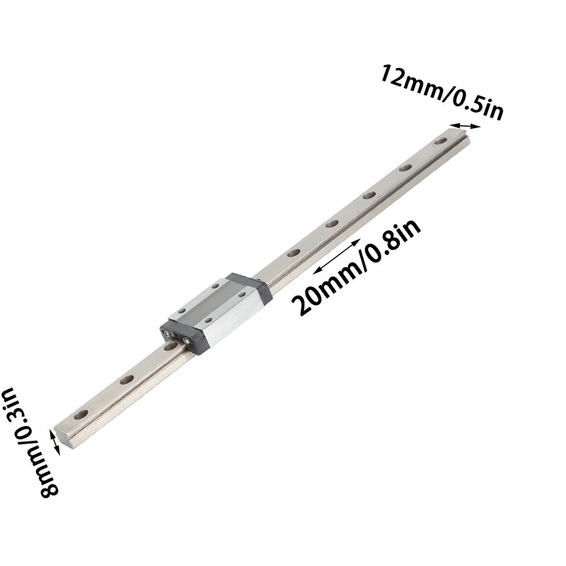 MGN12H Miniature Linear Rail Slide ​Guide 12mm Width Linear Rail