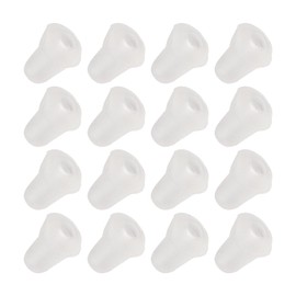 The Lord of the Tools 100Pcs Fishing Hook Bait Stop Hook Beads Stops Fishing Hook Stopper Plastic Fishing Hook Gear Bead Accessories Sport Supplies White