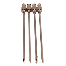 Barbeque Kansas City LLC Chop's Power Meat Injector System 4" 12 Gauge Large Bore Needles 4 Pack