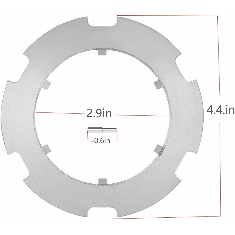 VI3230 HD Armature Plate Ring Pin for Polaris RZR 2014-2019