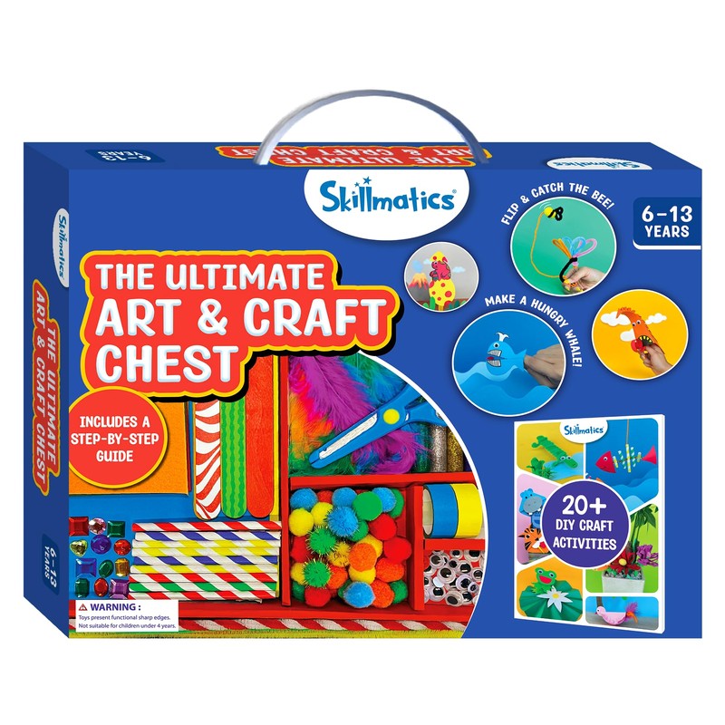 Skillmatics Ultimate Art & Craft Kit for Kids - 2000+
